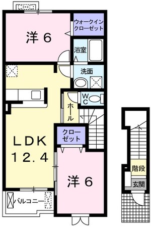 グラン・レーヴの物件間取画像